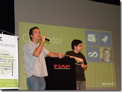 Ramon Durães e Marden Menezes no DevBrasil Summit 2012