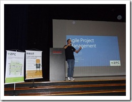 Ramon Durães palestrando sobre Visual Studio / ALM / SCRUM no DevBrasil OpenDay 2012 FIAP