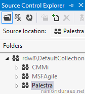 Team Explorer - Source Control Explorer