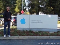 Ramon Durães visitando Apple nos EUA