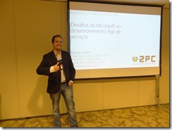 Ramon Durães palestrando no Regional Scrum Gathering® Rio 2014