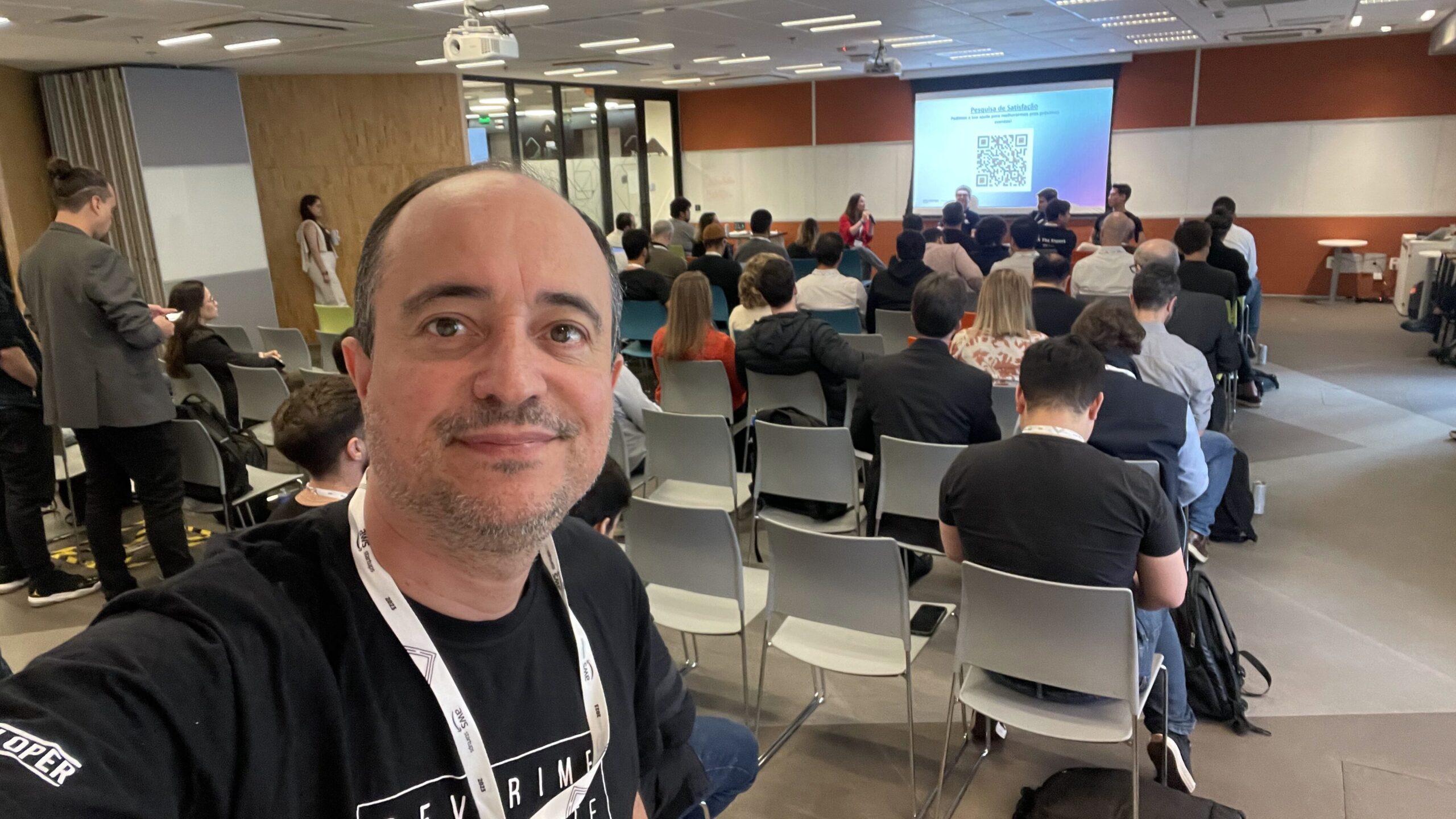 Ramon Durães, CEO da Devprime no AWS Meetup - Fundraising para Startups 2023.