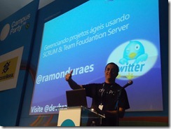 Ramon Durães palestrando no Campus Party Brasil 2011